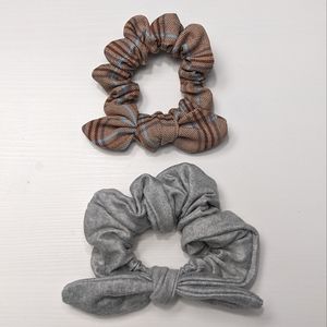 Bow Scrunchie Set